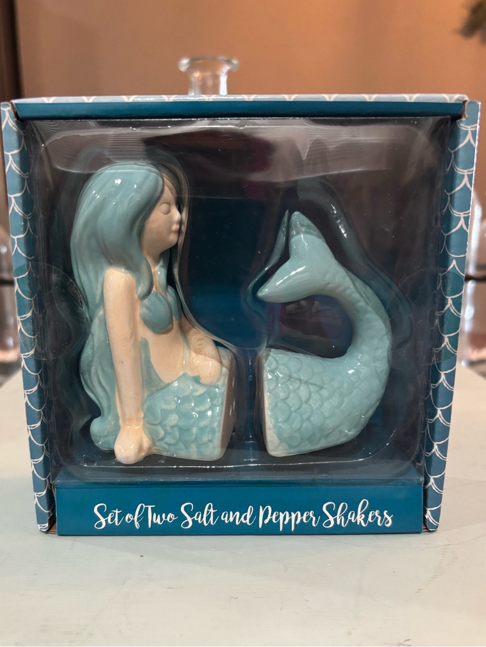 New Mermaid Salt And Pepper Shakers Cute Collectible NIB